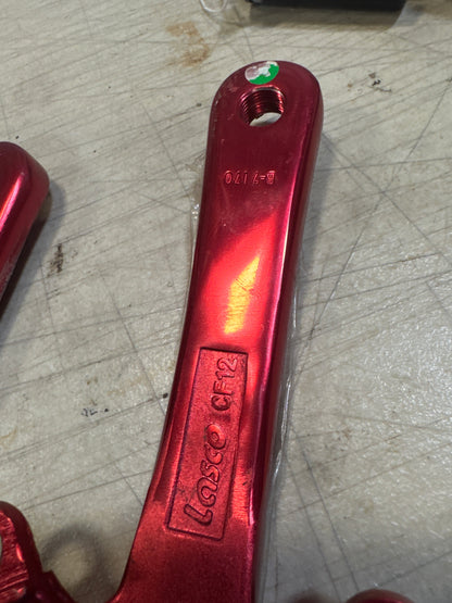 Lasco cf12 170m 5b red cranks new?