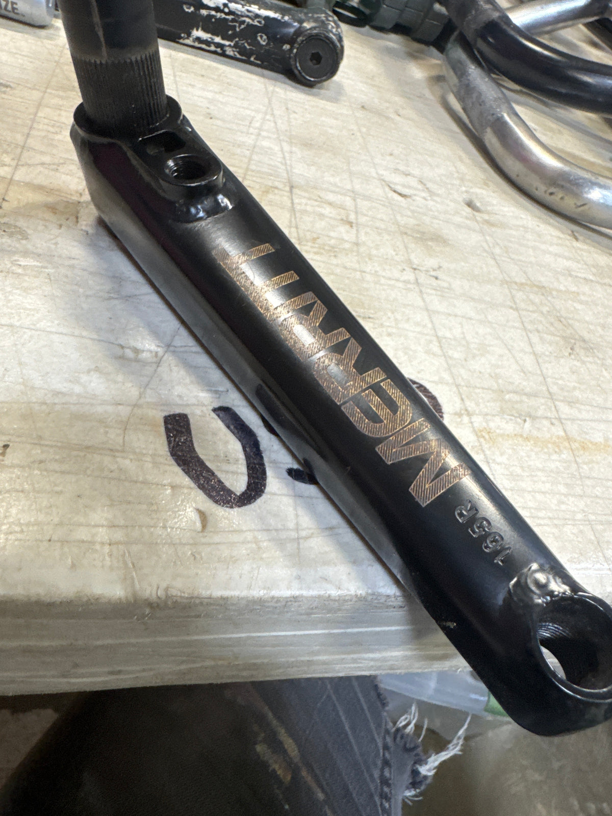 Merritt battle cranks 165m black