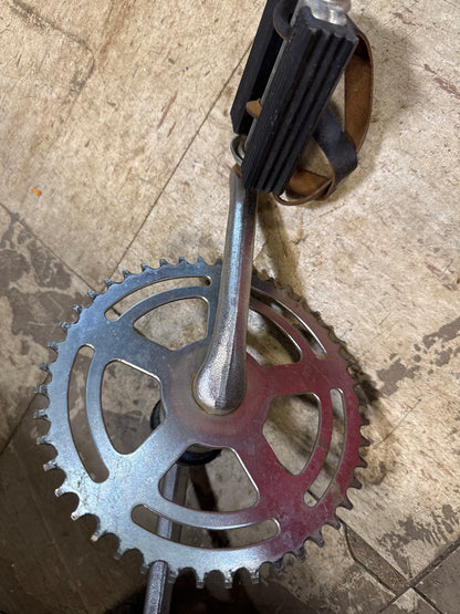 Old school 1pc full crankset