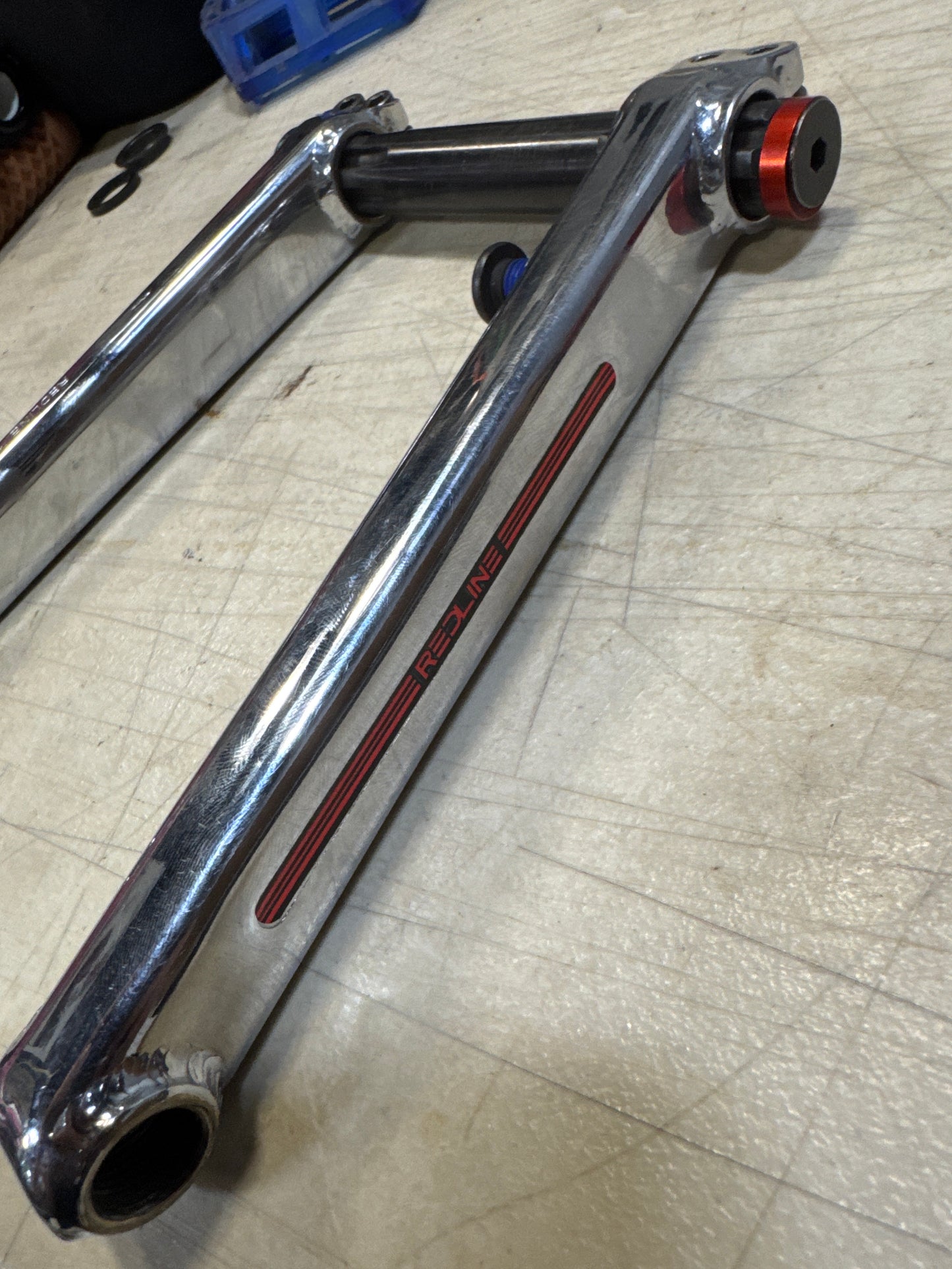 Redline flight 180mm chrome