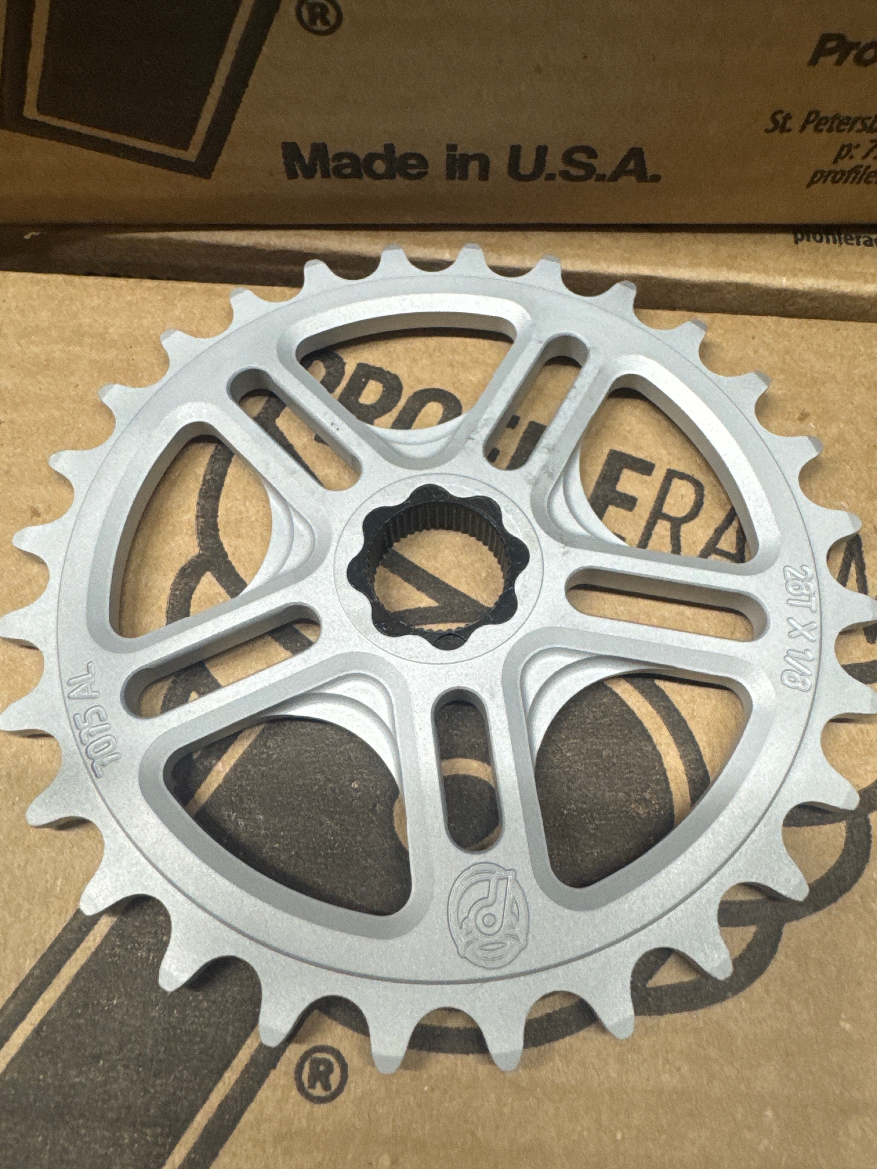 Profile Racing Accessories Profile Racing 19mm spline drive sprocket winter cloud – Powers Bike Shop