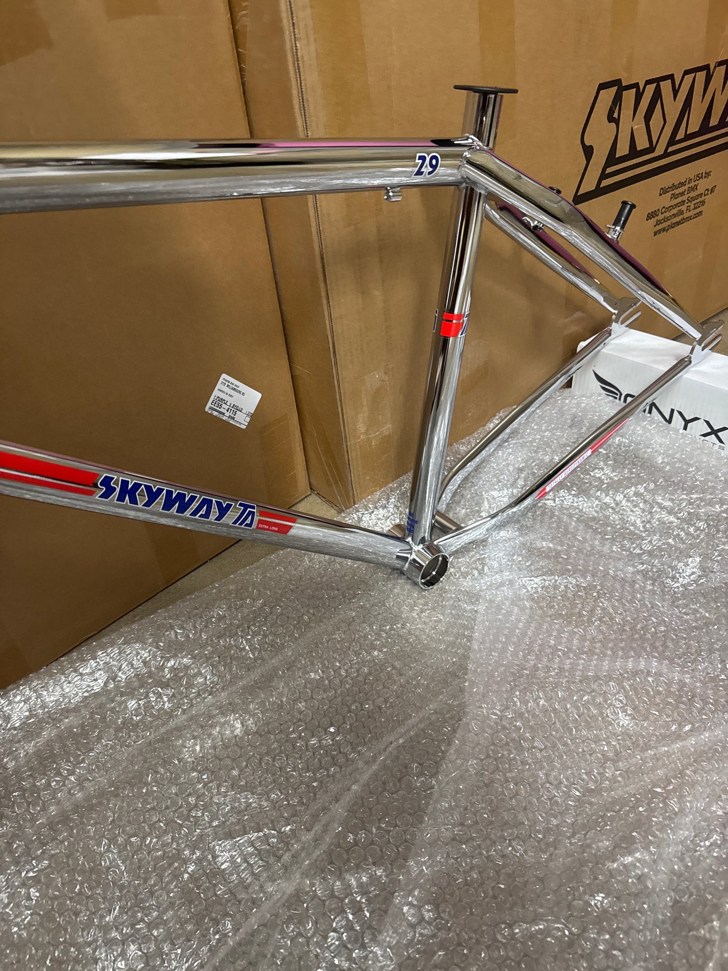 Skyway TA 29" frameset chrome