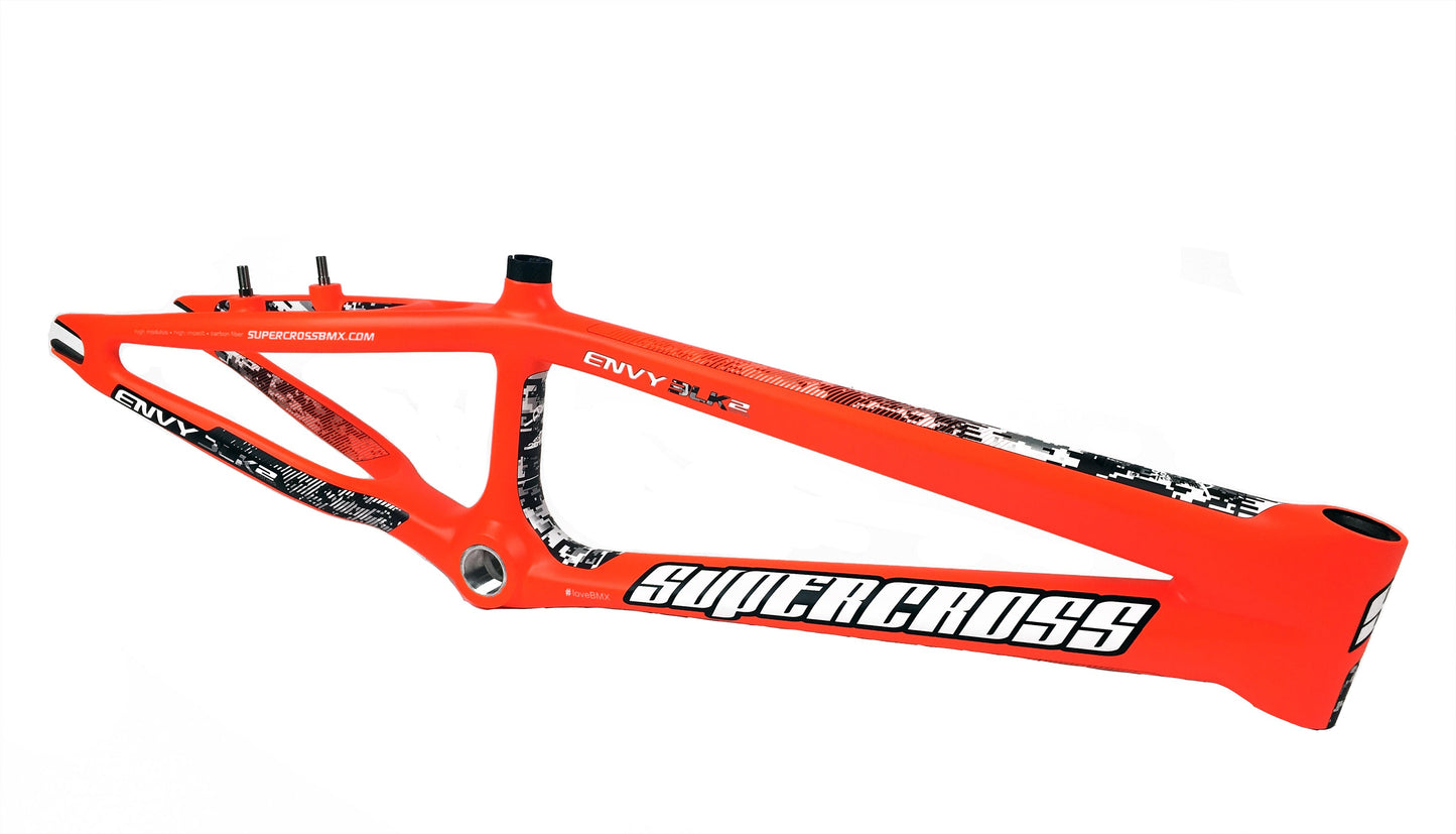 Supercross BMX | ENVY BLK 2 - Carbon Fiber BMX Race Frame