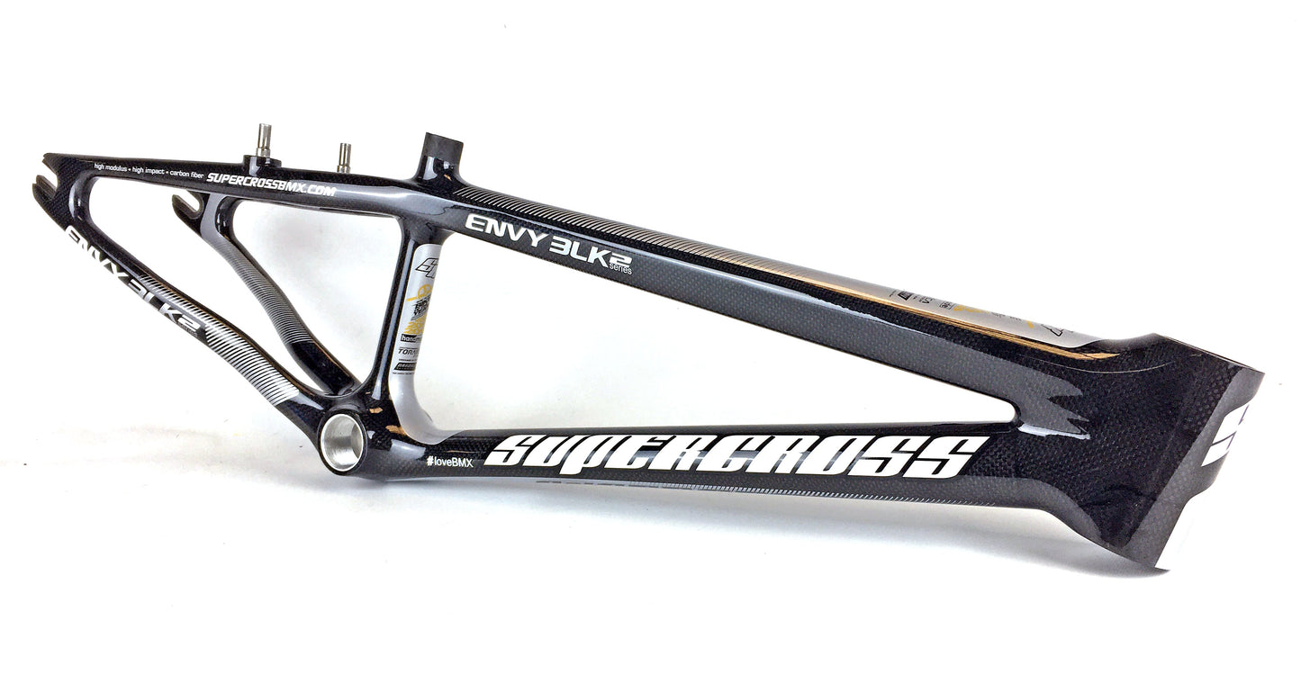 Supercross BMX | ENVY BLK 2 - Carbon Fiber BMX Race Frame