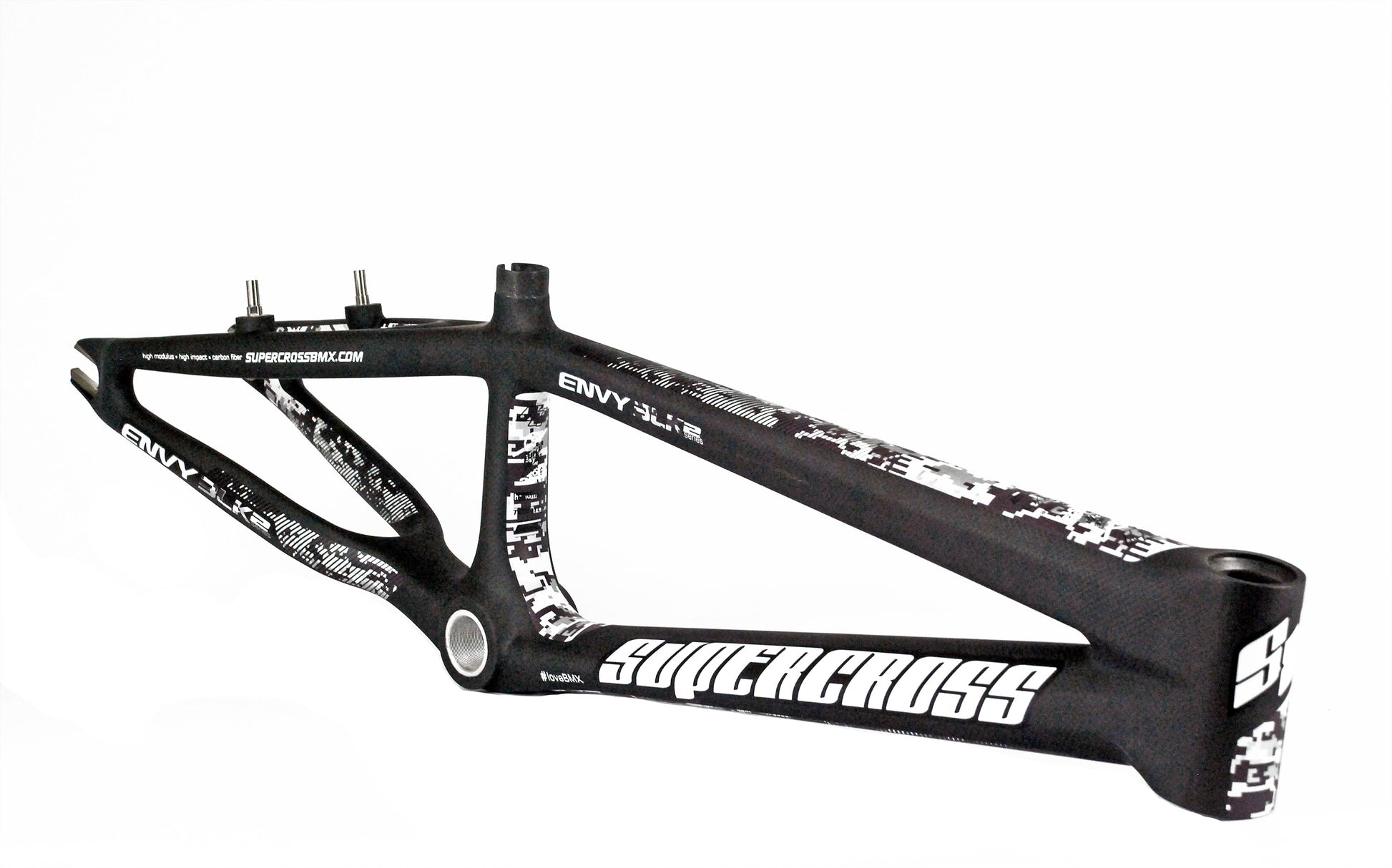 Supercross BMX ENVY BLK Carbon Fiber BMX Race Frame – Powers