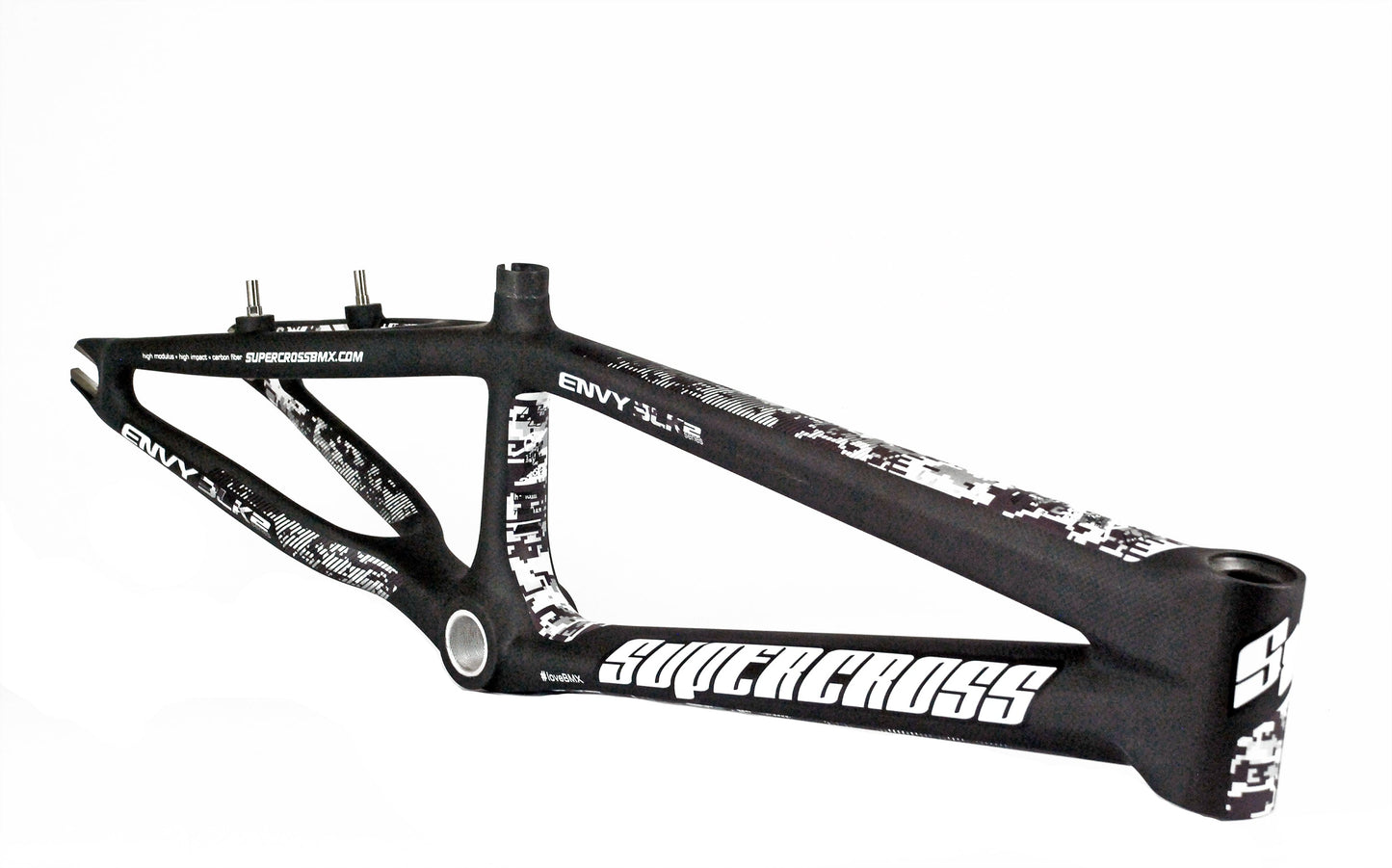 Supercross BMX | ENVY BLK 2 - Carbon Fiber BMX Race Frame