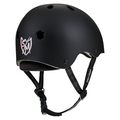 Pro-Tec LOW PRO Certified Helmet – S&M Sharpie Signature Edition – Matte Black