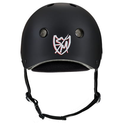 Pro-Tec LOW PRO Certified Helmet – S&M Sharpie Signature Edition – Matte Black