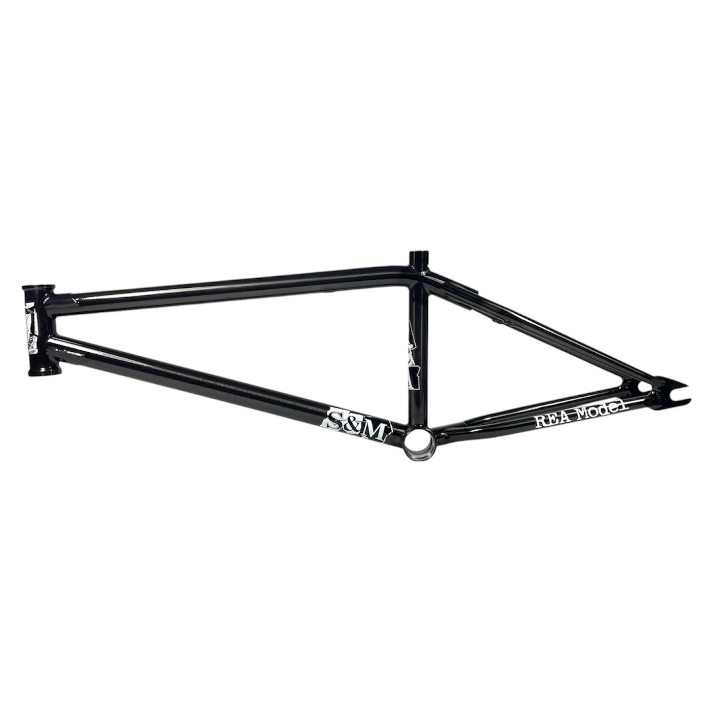 S&M REA Frame Trans Smoke Black