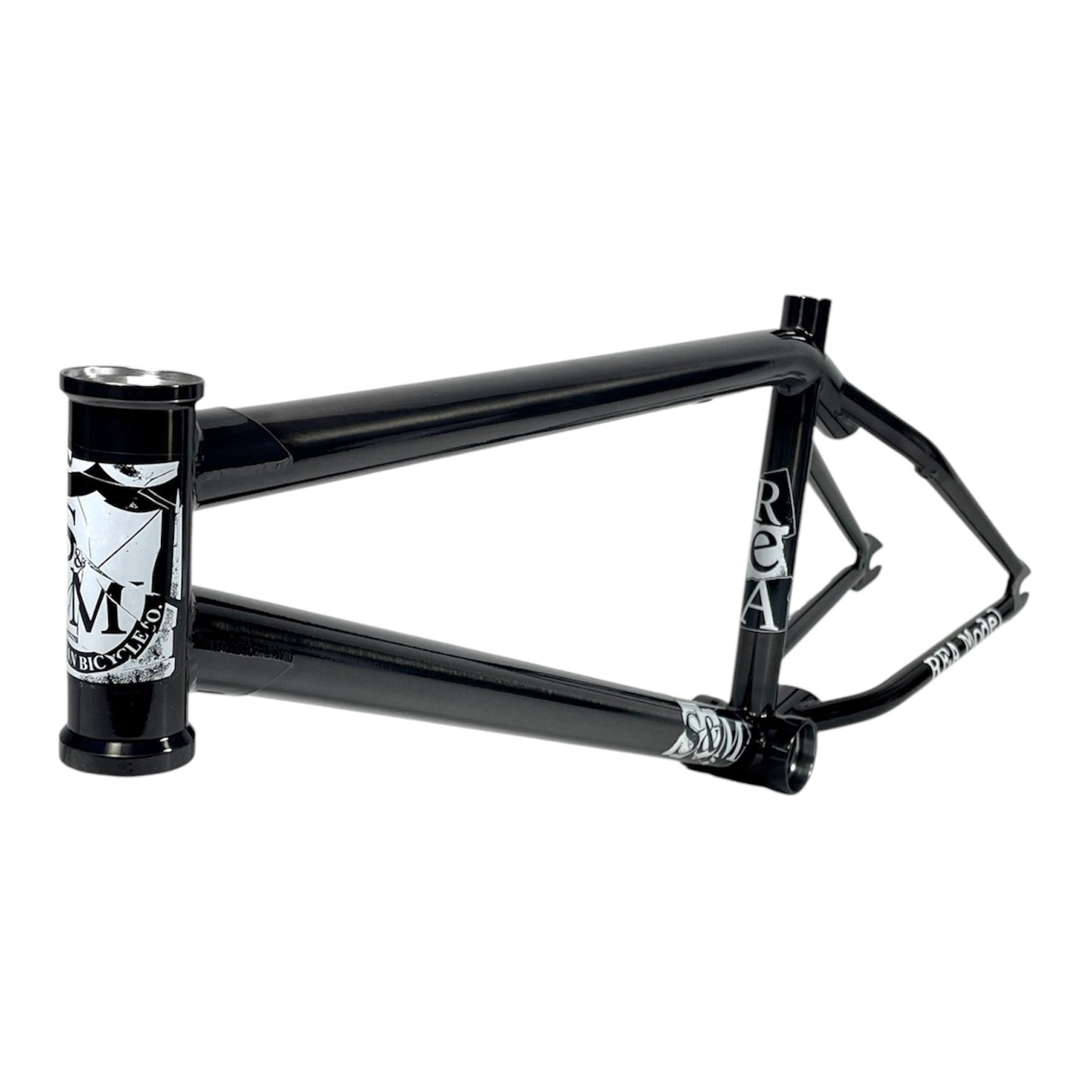 S&M REA Frame Trans Smoke Black