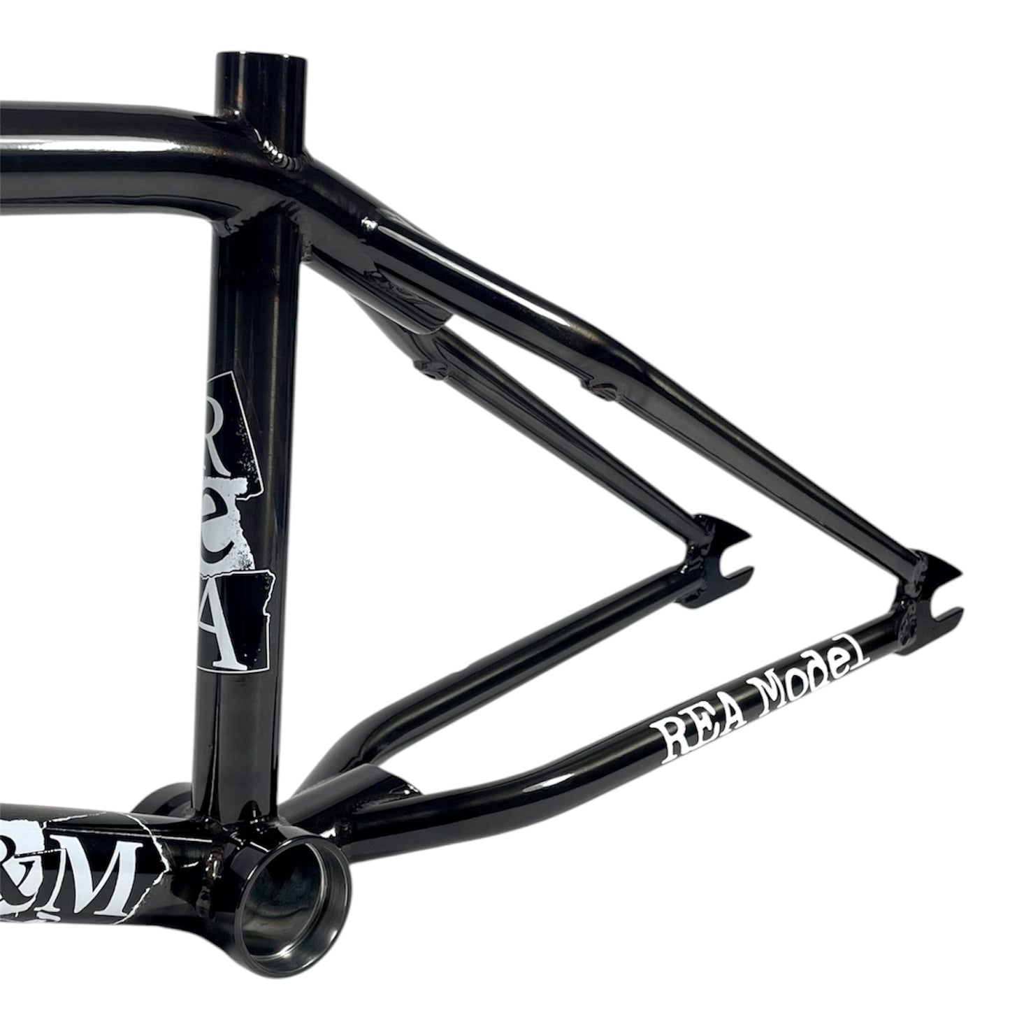 S&M REA Frame Trans Smoke Black