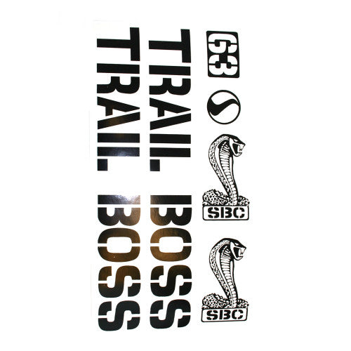 Standard Frame sticker kit – Powers Bike Shop