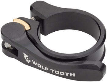 Wolf Tooth Components Quick Release Seatpost Clamp - 28.6mm, Silver