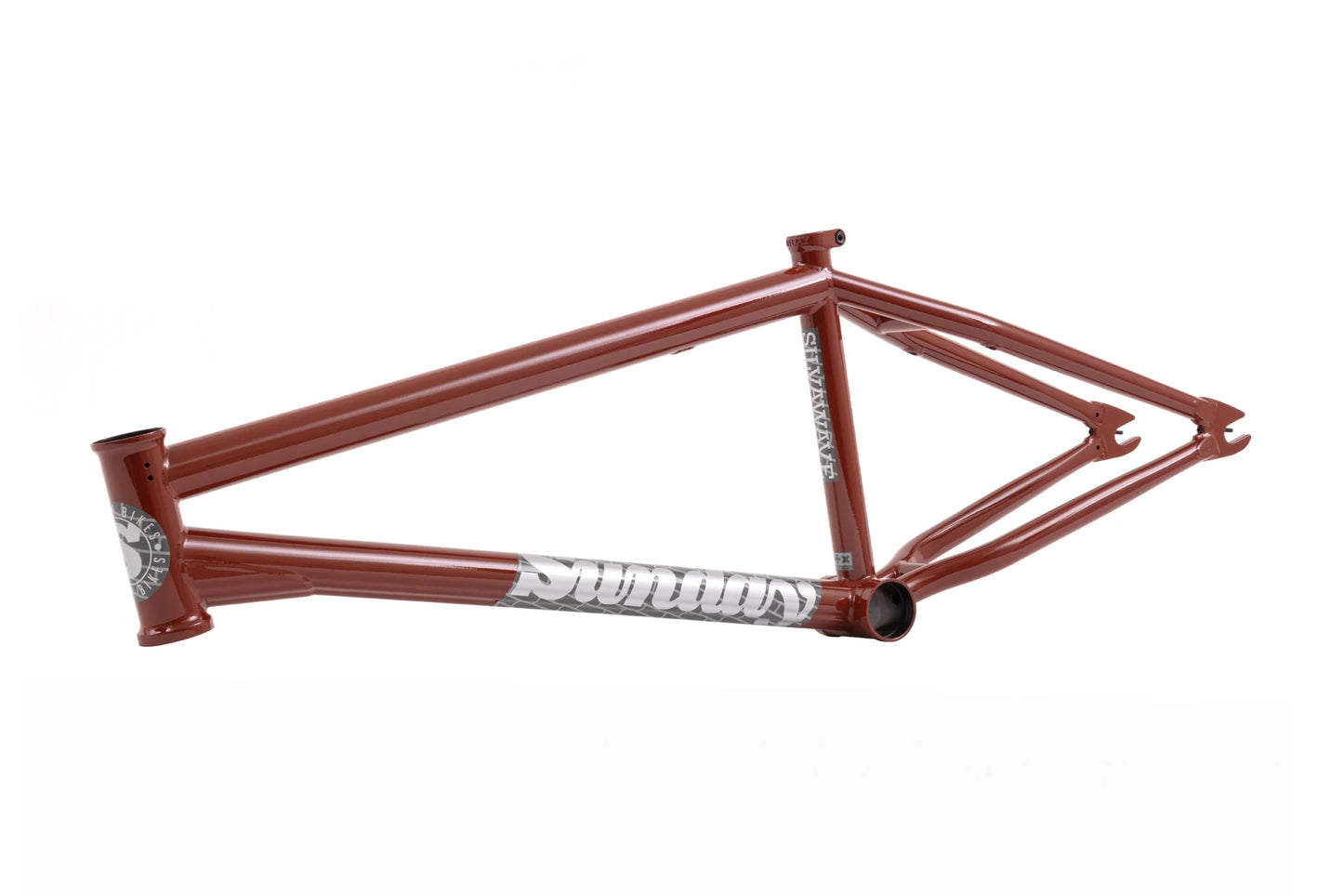 Sunday Silvawave Frame Gloss Dark Brick Red