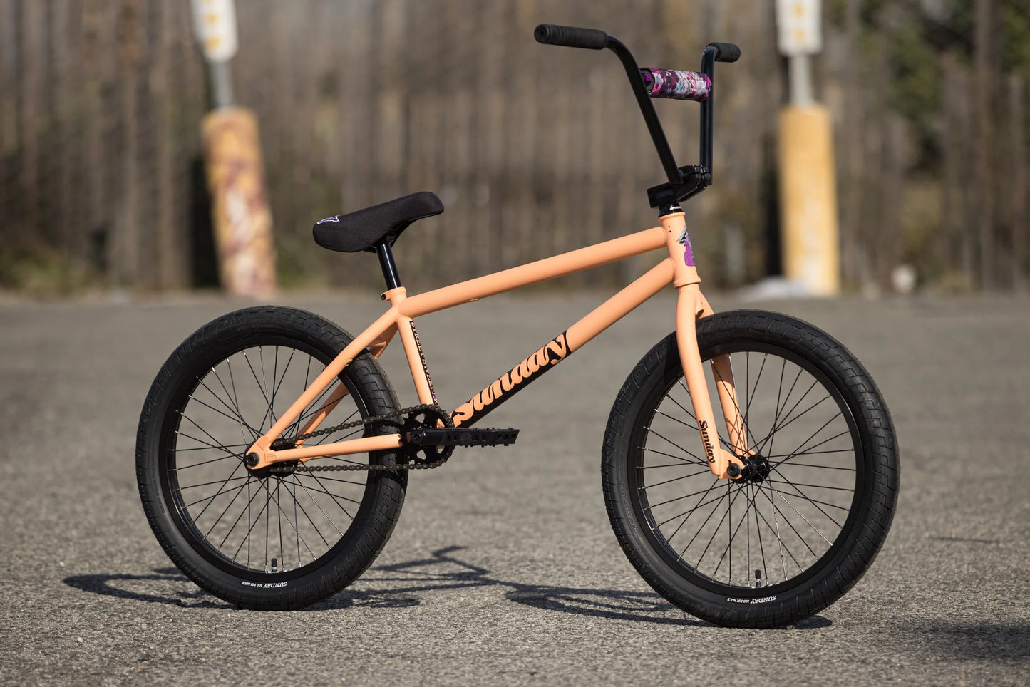 Sunday Street Sweeper - Jake Seeley Signature Matte Peach with 20.75" tt in RHD