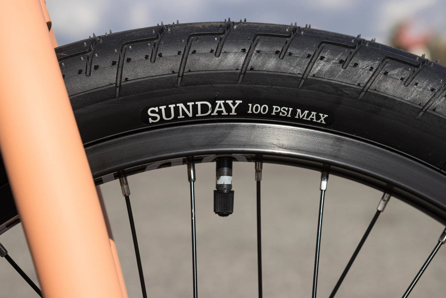 Sunday Street Sweeper - Jake Seeley Signature Matte Peach with 20.75" tt in RHD