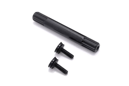 THEORY REPLACEMENT CRANK SPINDLES w/BOLTS 8 SPLINE