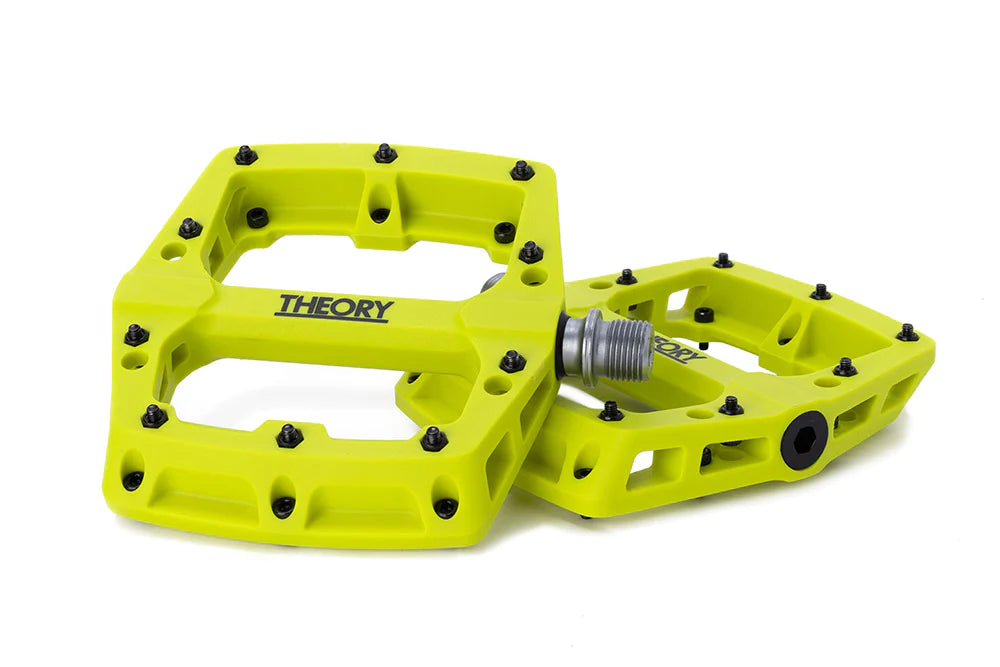 THEORY MEDIAN PEDALS w REMOVABLE METAL PINS Powers Bike Shop