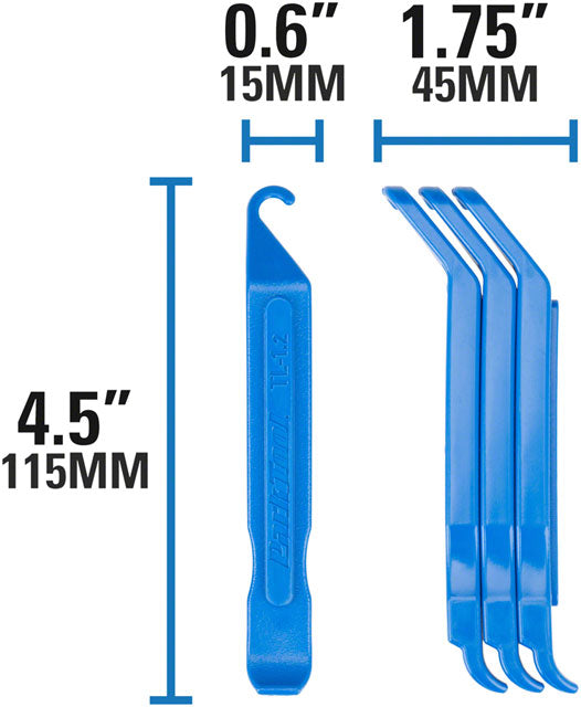 Park Tool TL-1.2 Tire Lever Set of 3