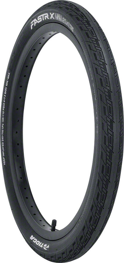 Tioga FASTR-X Tire - 20 x 1.75, Clincher, Folding, Black, 120tpi