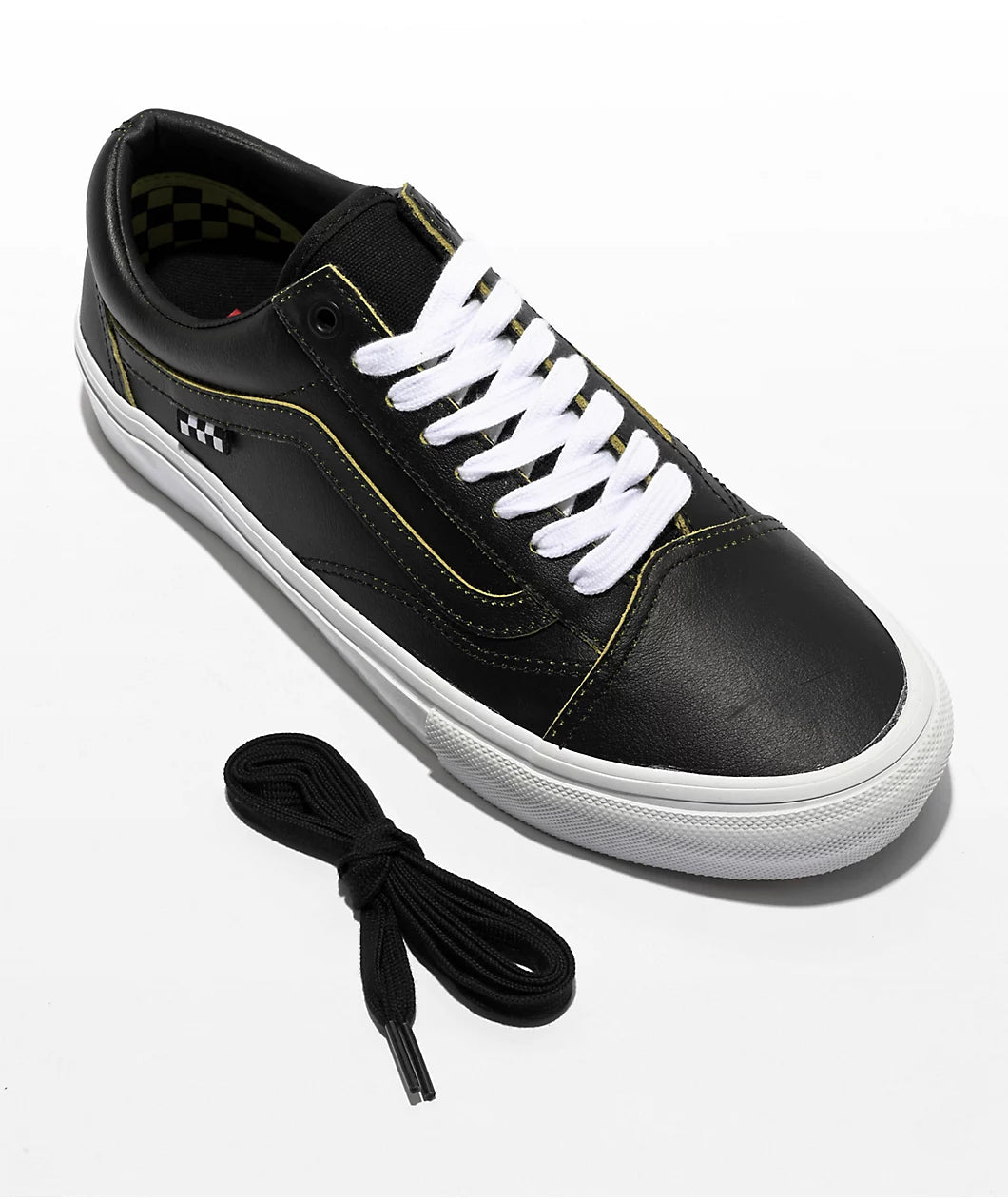 Vans Skate Old Skool Wearaway Black Lime Skate Shoes – Powers