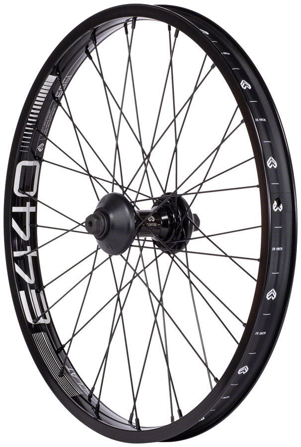 Eclat E440/Cortex Front Wheel - 20", 36H, Black