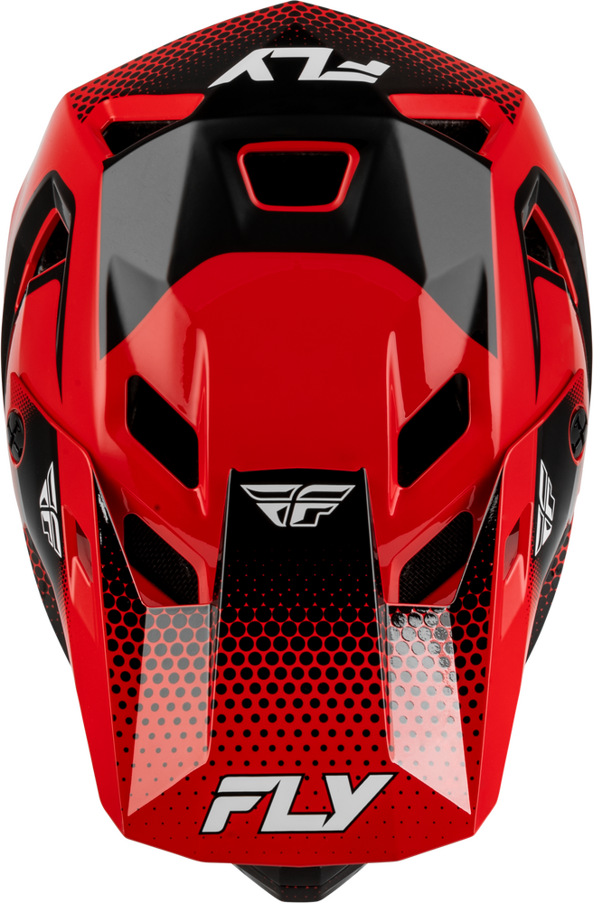 FLY RACING RAYCE SONAR BICYCLE HELMET RED/WHITE/BLACK