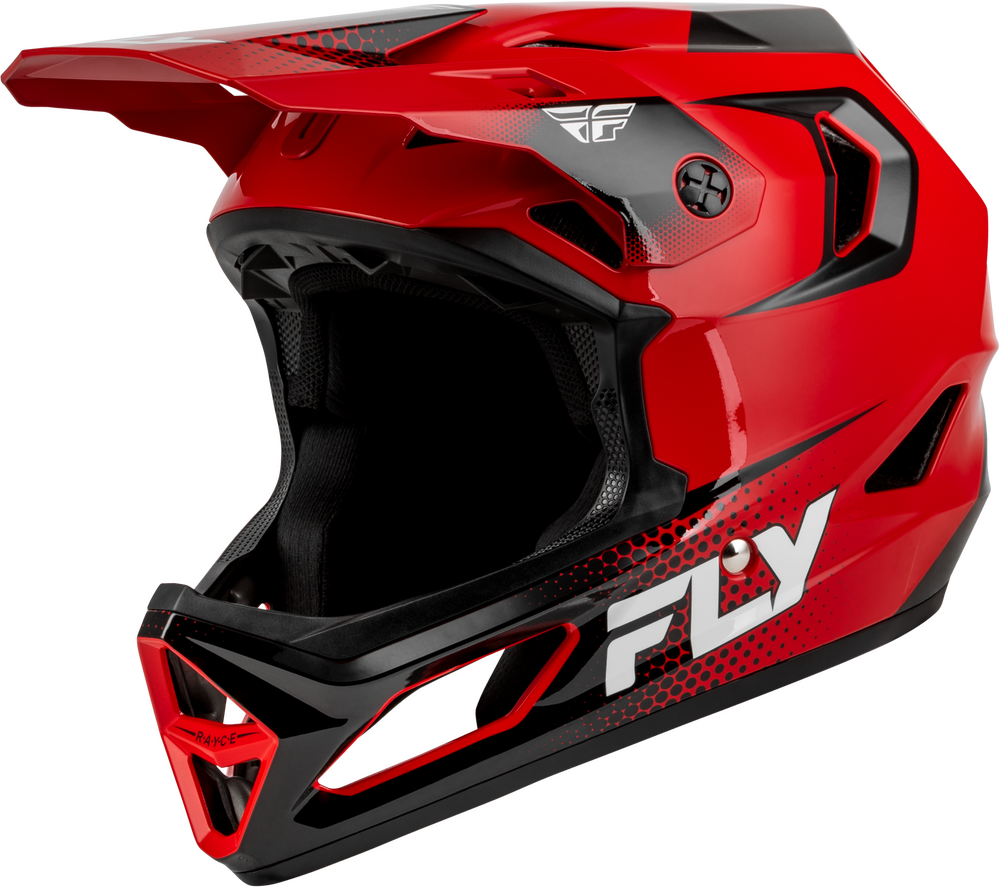 FLY RACING RAYCE SONAR BICYCLE HELMET RED/WHITE/BLACK