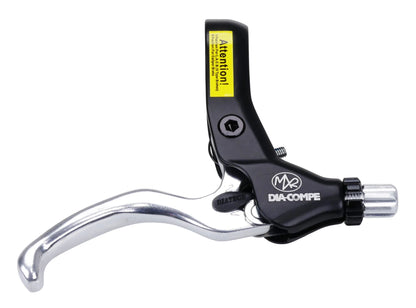 Dia-Compe MX2 bicycle BMX RIGHT & LEFT HAND brake lever set - BLACK SILVER