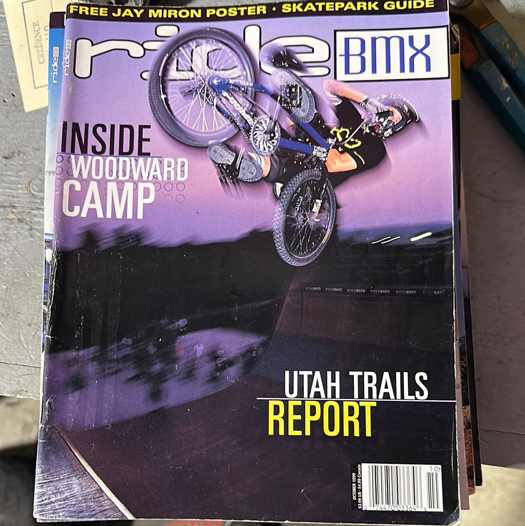 ride bmx  magazine back issues 1999