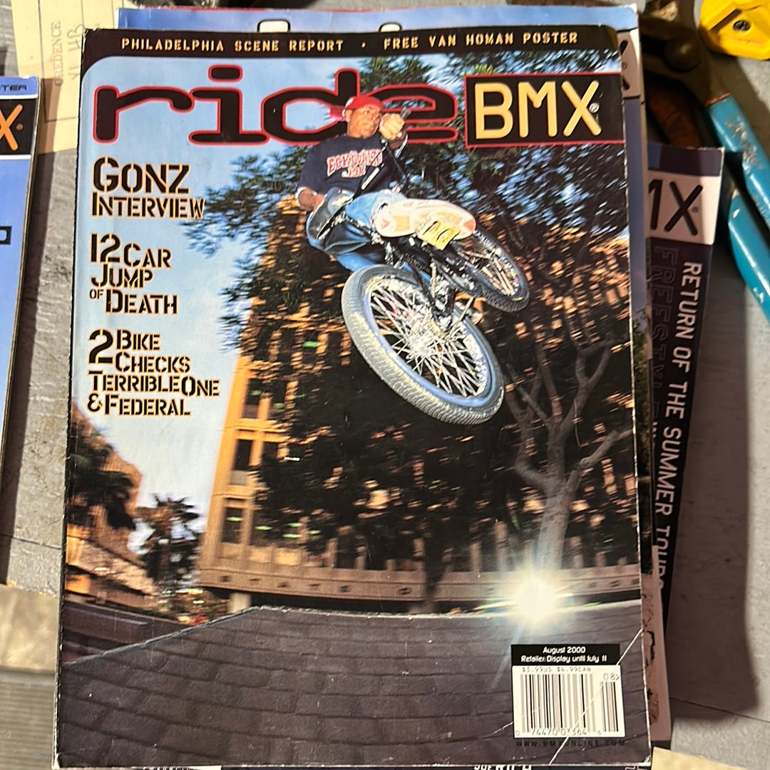 Ride BMX Magazine back issues 2000