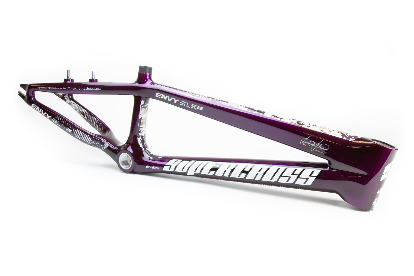 Supercross BMX | ENVY BLK 2 - Carbon Fiber BMX Race Frame