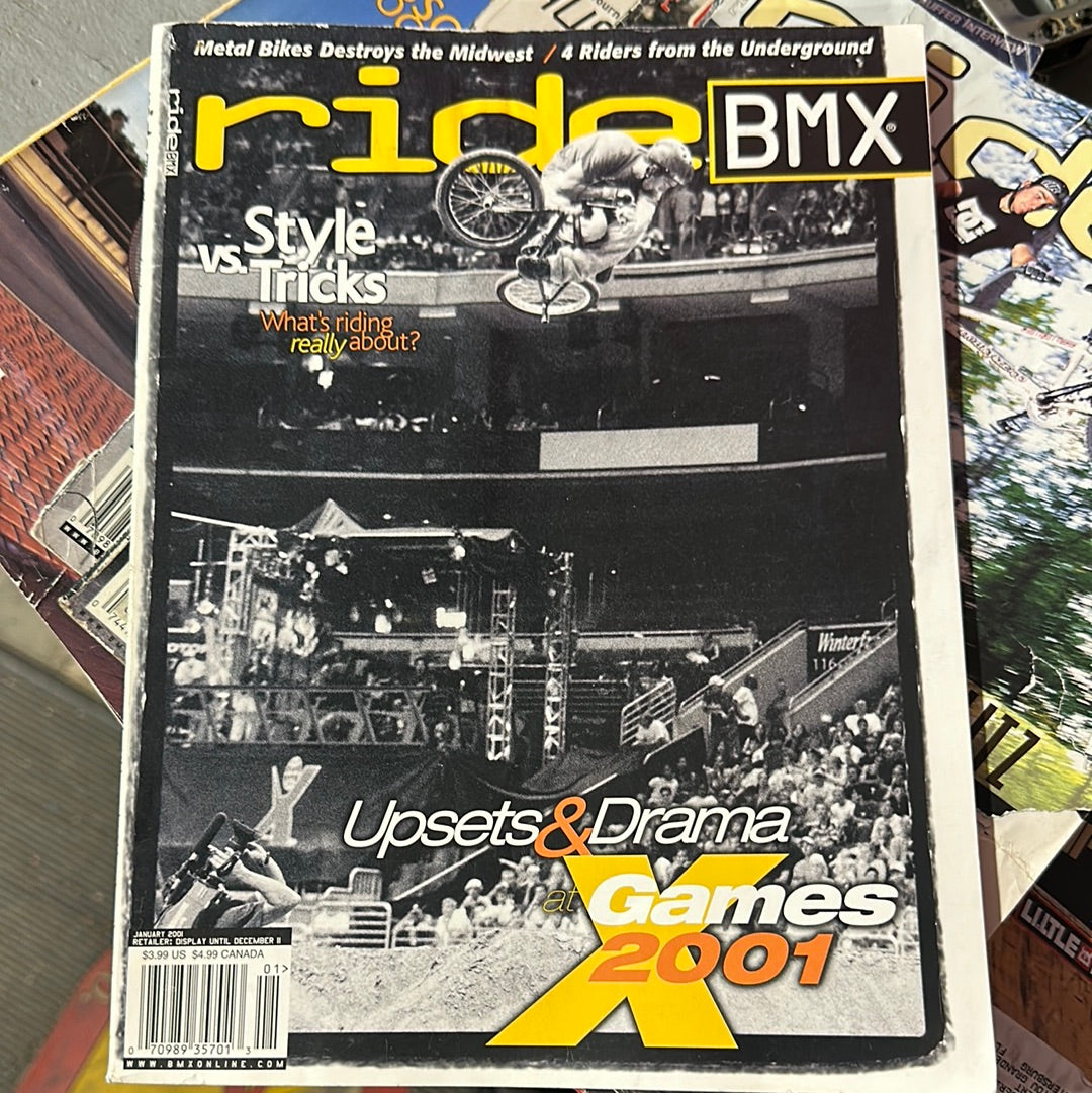Ride BMX Magazine back issues 2002