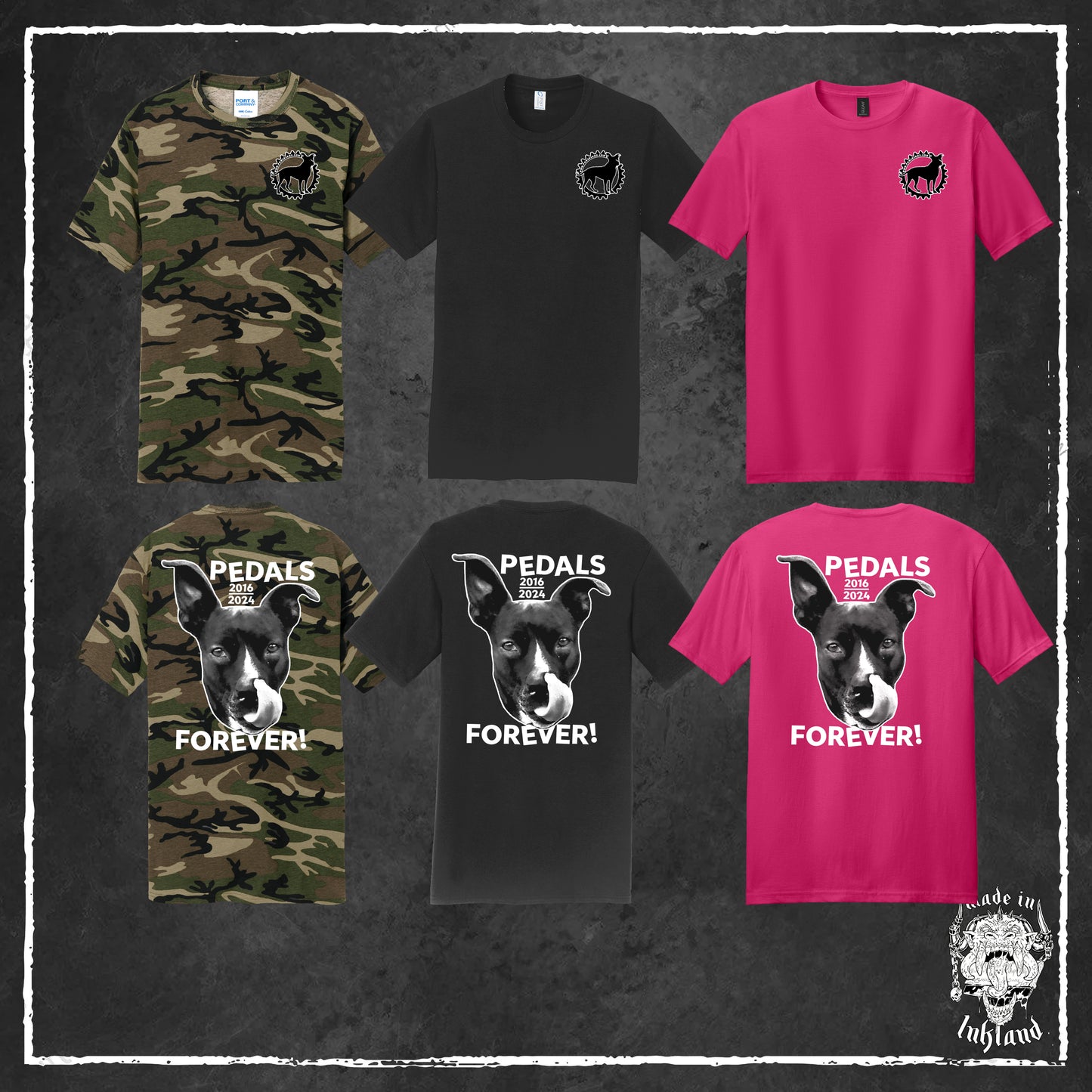 Pedals 2025 T-Shirt fundraiser