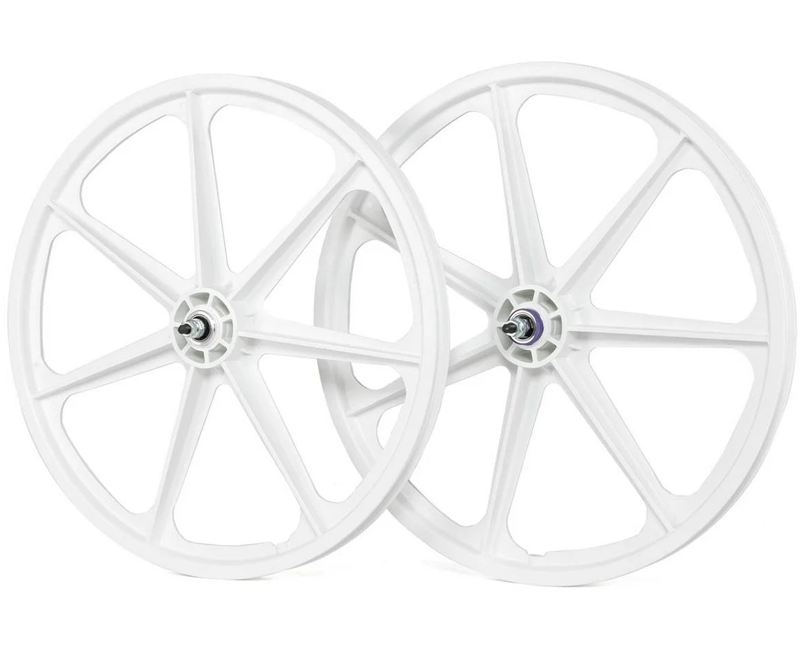 SKYWAY TUFF WHEEL II 24" WHEEL SET WHITE