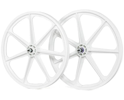 SKYWAY TUFF WHEEL II 24" WHEEL SET WHITE