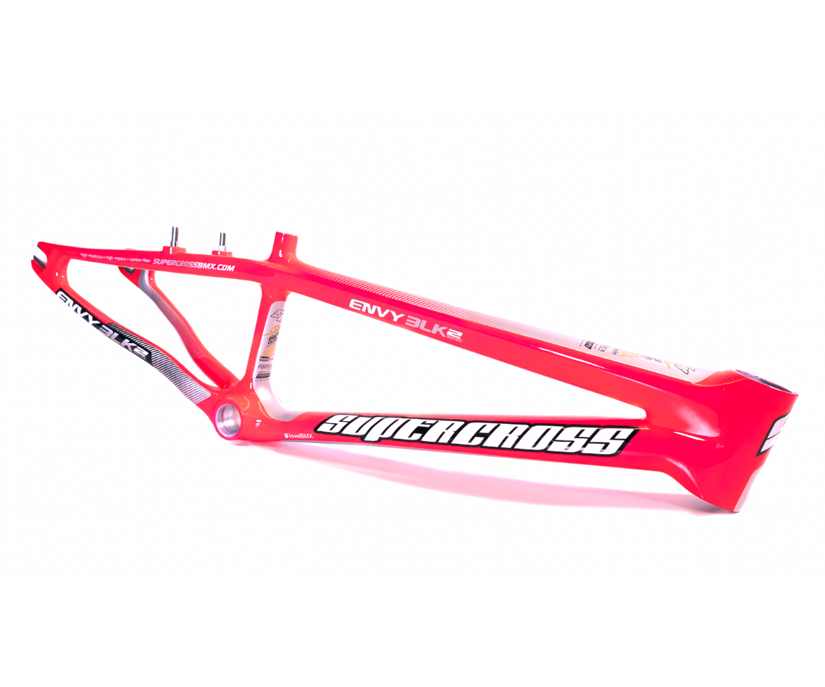 Supercross BMX | ENVY BLK 2 - Carbon Fiber BMX Race Frame – Powers Supercross BMX | ENVY BLK 2 - Carbon Fiber BMX Race Frame – Powers