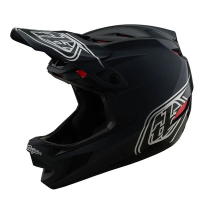 Troy Lee Design D4 Composite Helmet Shadow Black