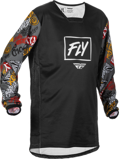 Fly Racing Youth Kinetic Rebel 2021 Jersey