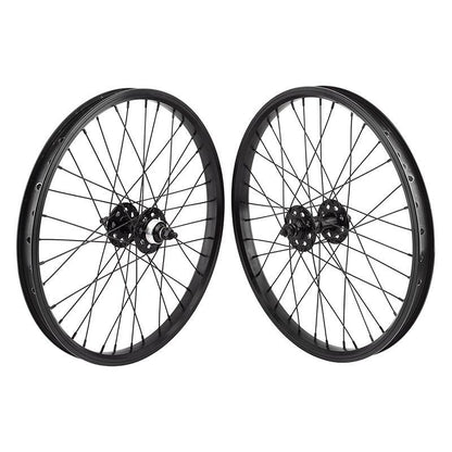 SE Bikes BMX Wheel Set (Black) - POWERS BMX