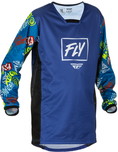 Fly Racing Youth Kinetic Rebel 2021 Jersey