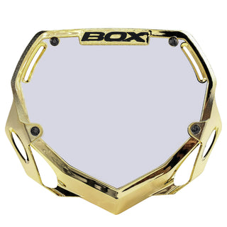 Box Phase Two BMX Number Plate - LE Chrome - POWERS BMX