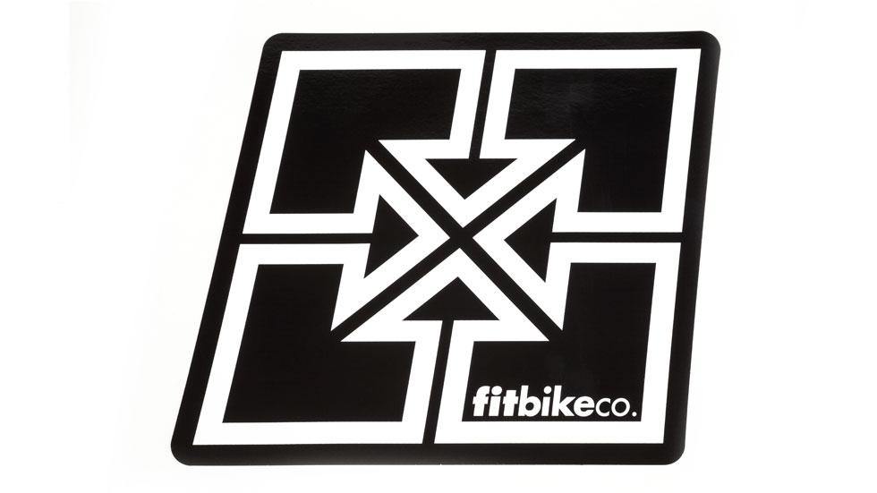 Fit Big Key Sticker - POWERS BMX