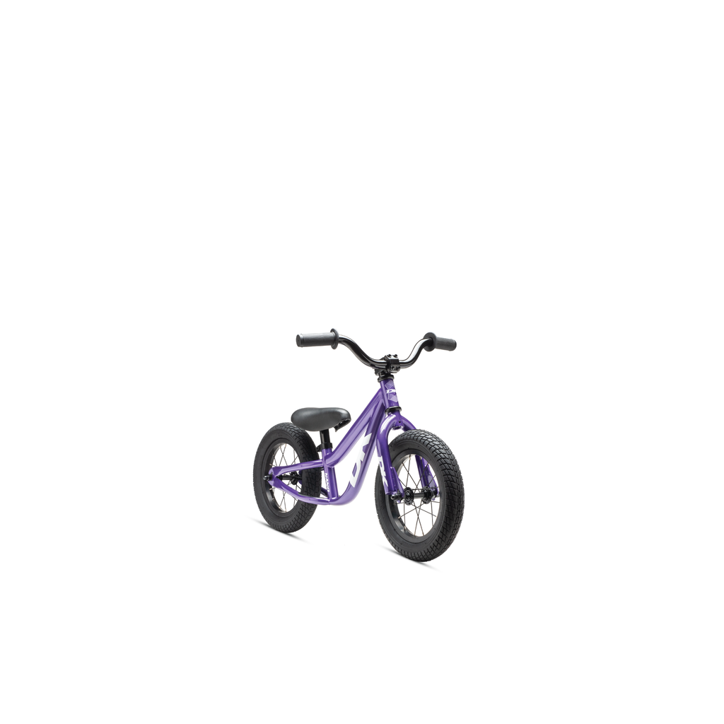 Purple balance bike on sale