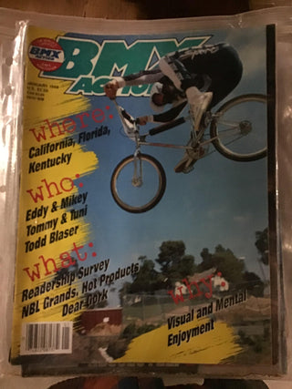 BMX Action magazine back issues 1988 - Powers Bike Shop