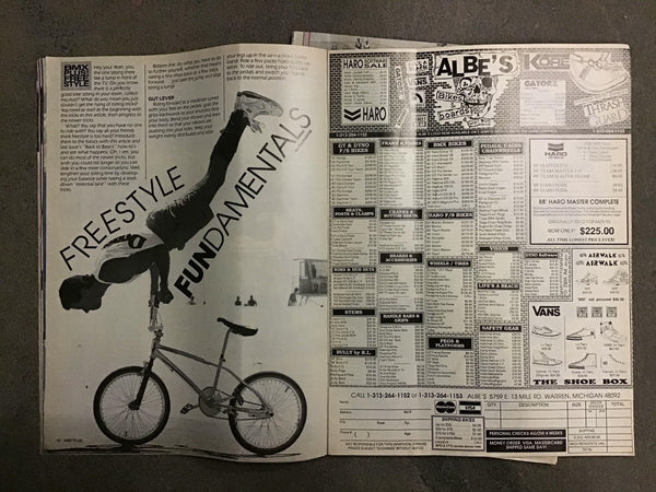 BMX Plus Magazine back issues 1990 - Powers Bike Shop