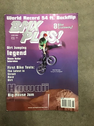 BMX plus magazine back issues 2003 - Powers Bike Shop