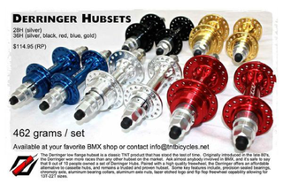 TNT Derringer 36H BMX Hub Set - POWERS BMX