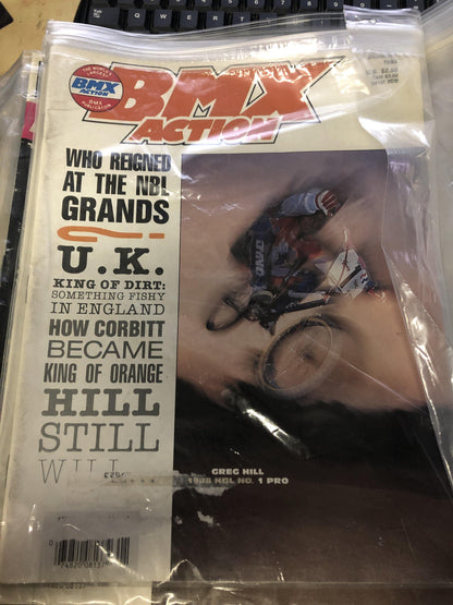 BMX Action magazine back issues 1989 - POWERS BMX