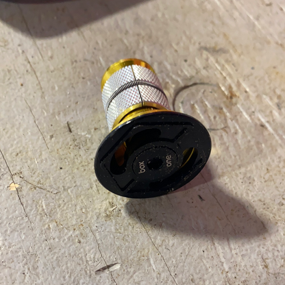 Box fork compression bolt